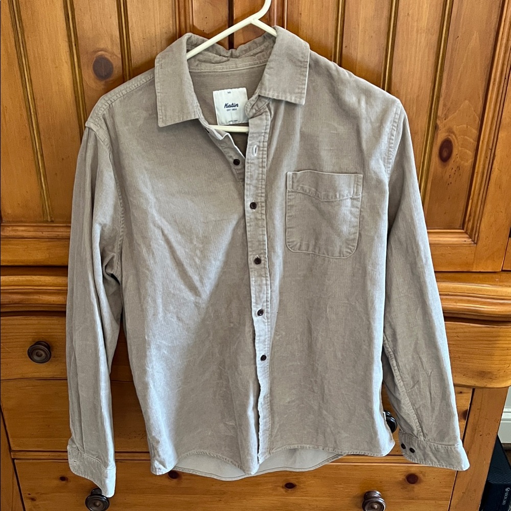 Katin Light Tan Casual Button-Down Shirt